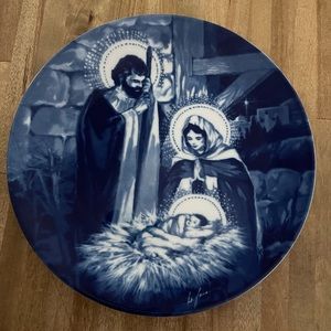 “The Holy Family” Avon Collectors Plate